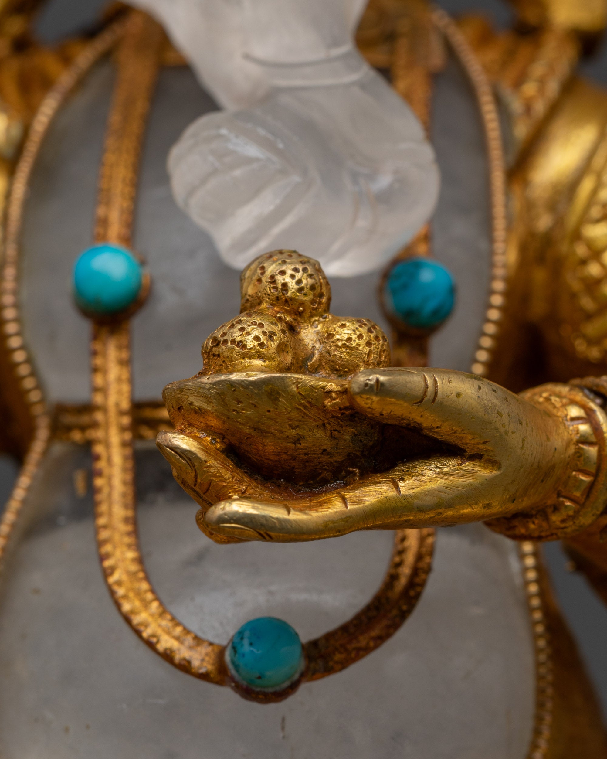 Divine Crystal Ganesh Statue | Masterfully Handmade by Artisan