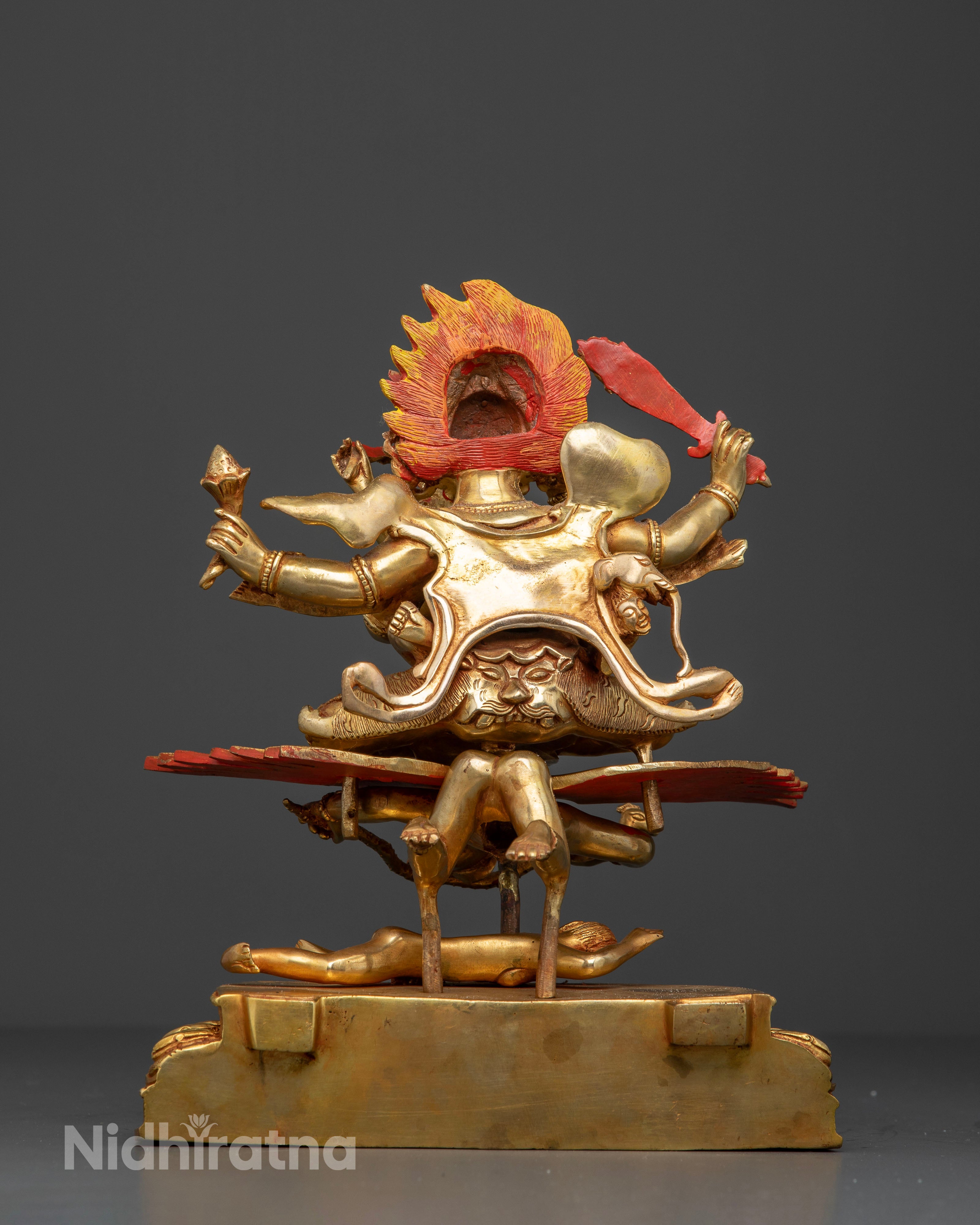 Fearsome Mahakala on Garuda: Protect Your Space with Divine Power