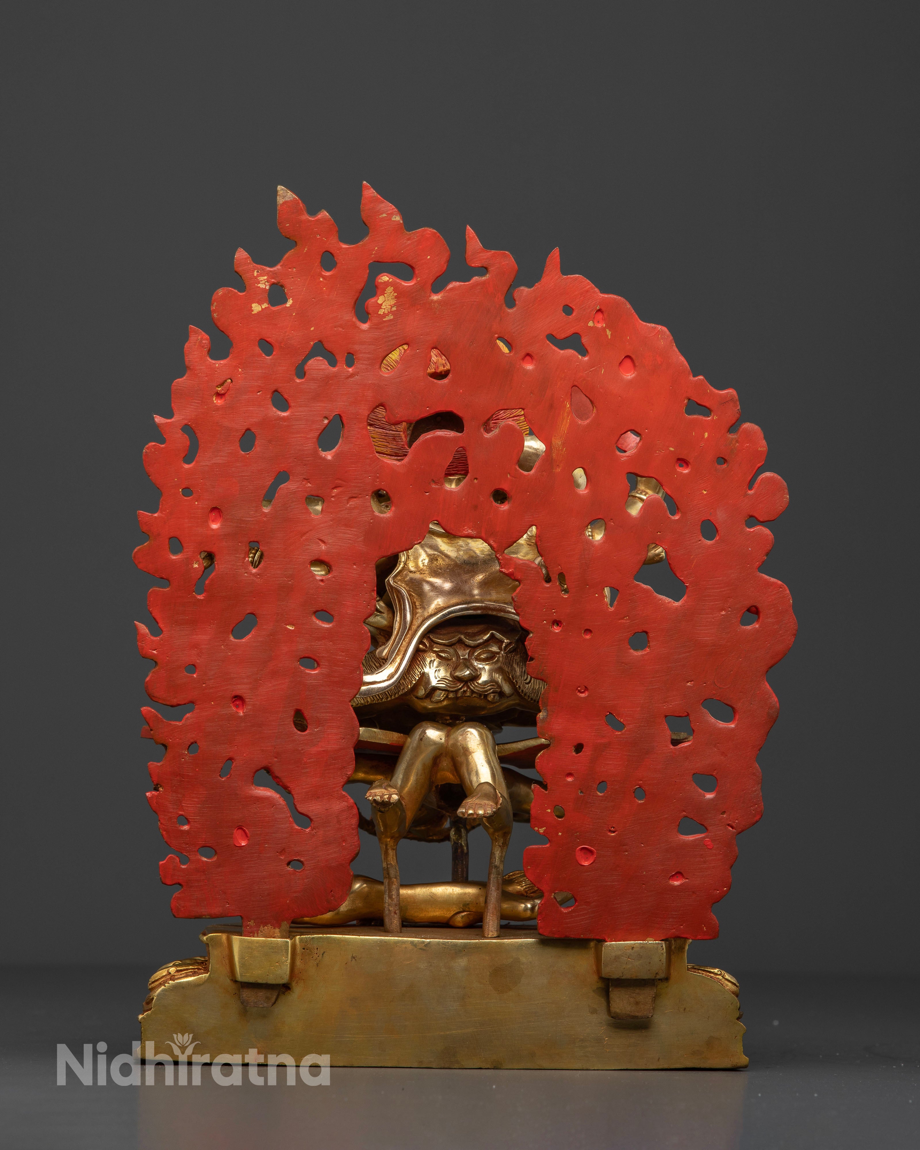 Fearsome Mahakala on Garuda: Protect Your Space with Divine Power