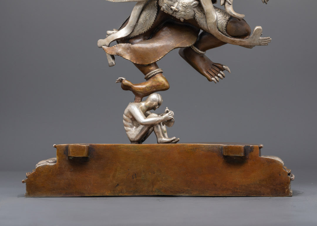 Tibetan Garuda Statue for Sale | Hand-Carved Oxidized Copper