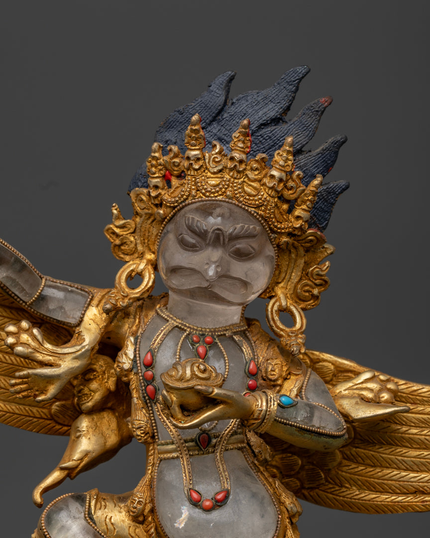 Crystal Garuda Statue: Exploring Its Mythological Roots