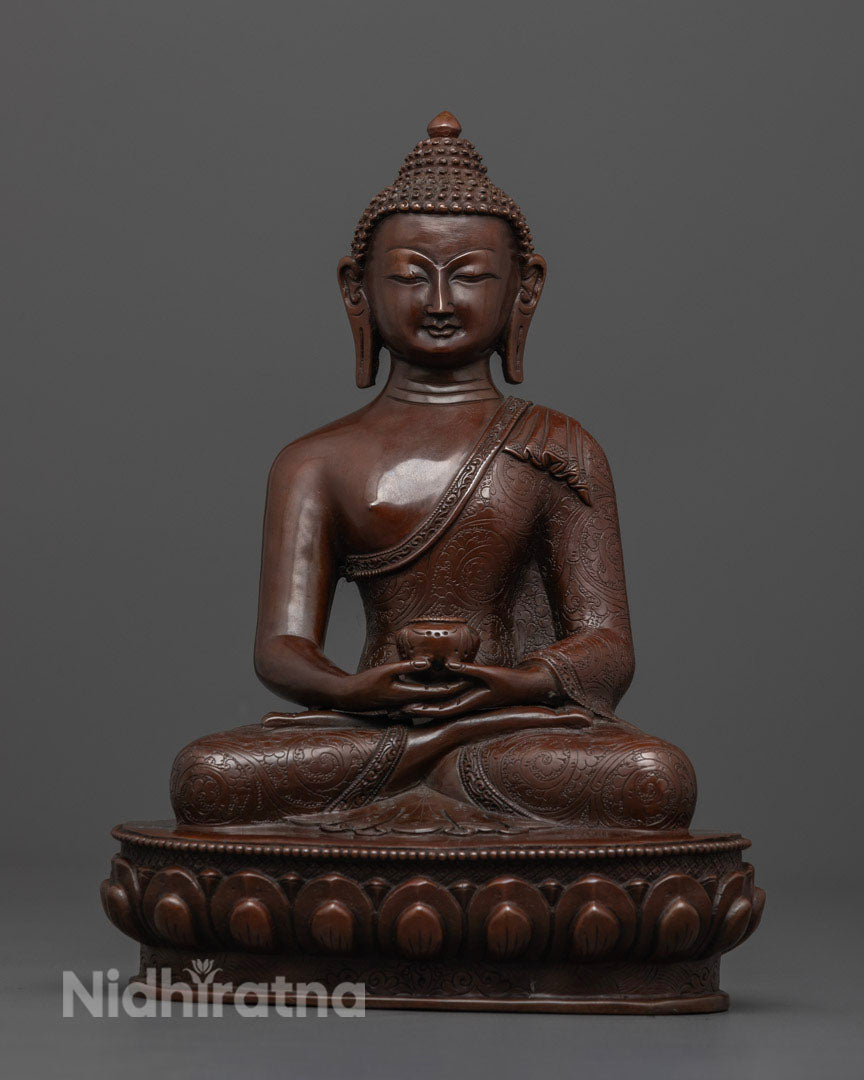 Amitabha Buddha Mantra Statue: Pure Land Blessings