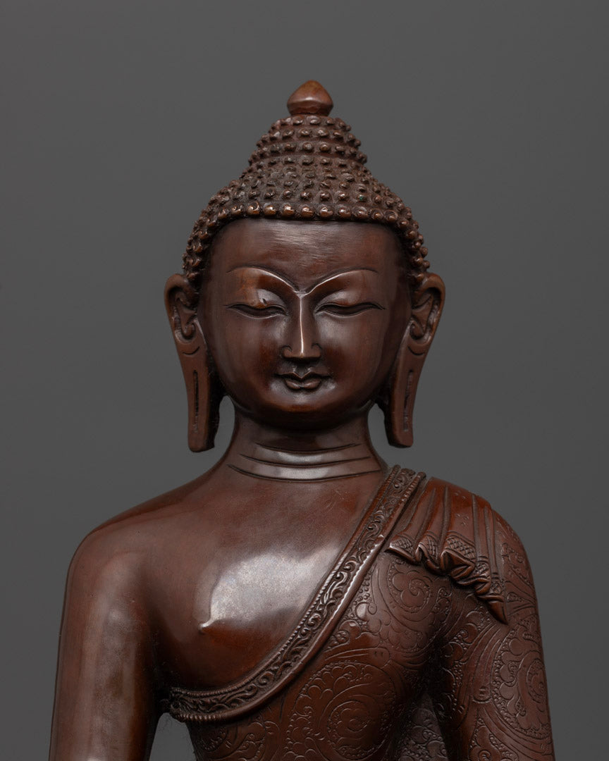 Amitabha Buddha Mantra Statue: Pure Land Blessings