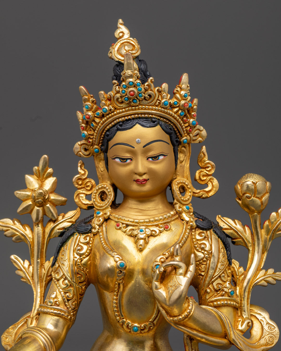 Green Tara Statue | Bring Compassion and Serenity