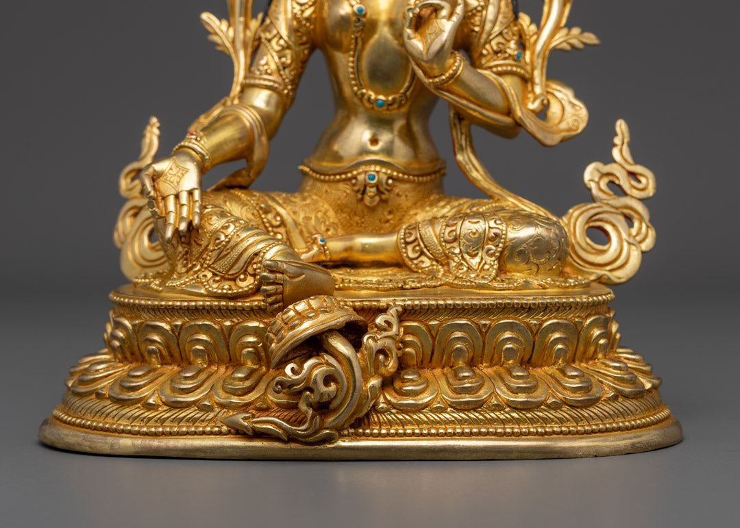 Green Tara Statue | Bring Compassion and Serenity