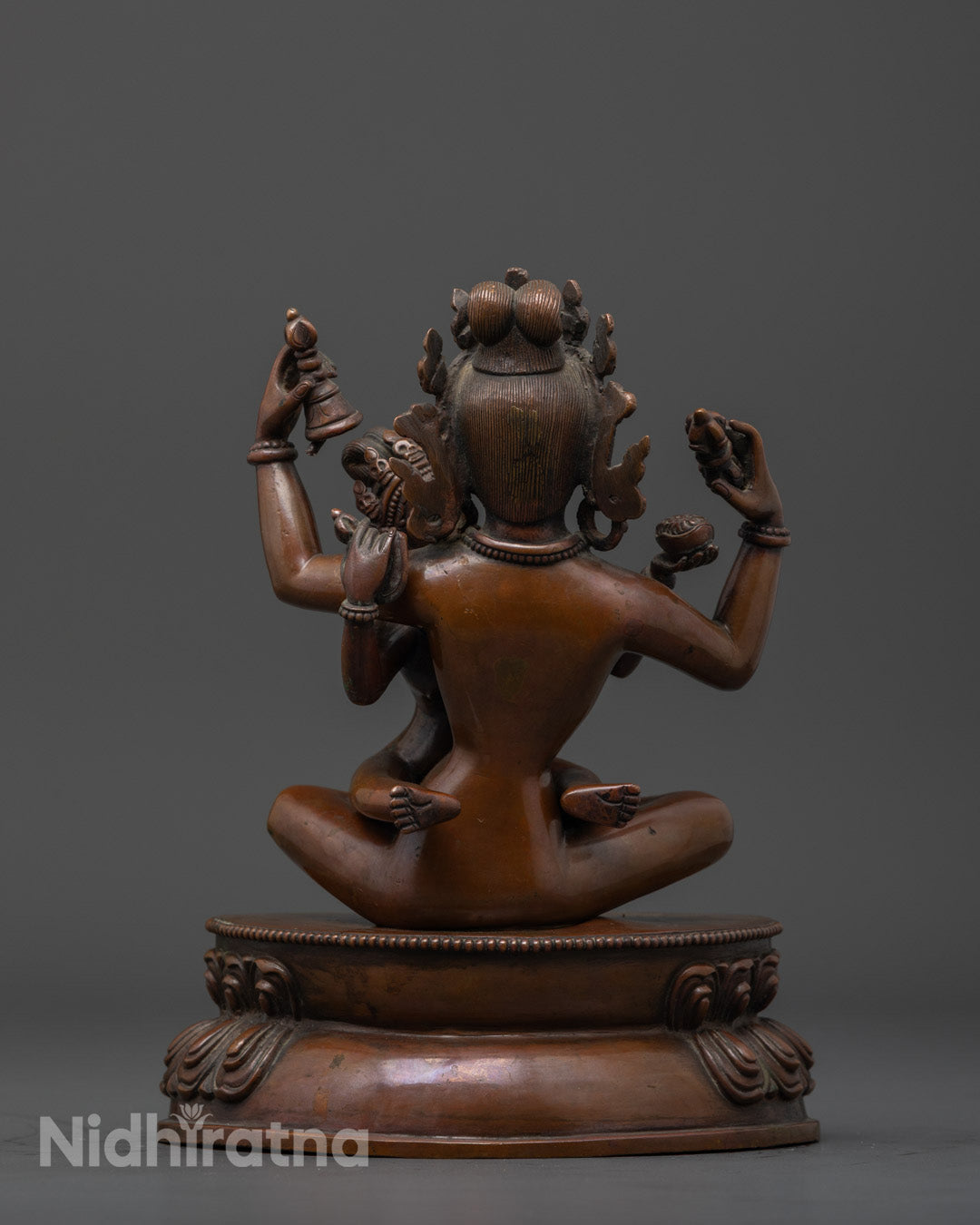 Mahasiddha Ghantapa Statue | Sacred Vajrayana Master of Transformation