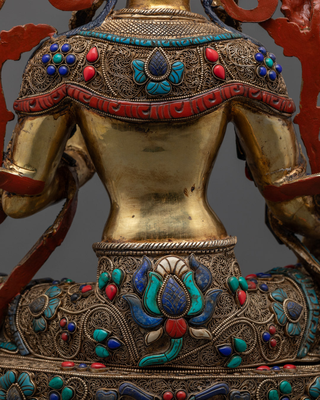Green Tara Statue from Nepal | Himalayan Sacred Art