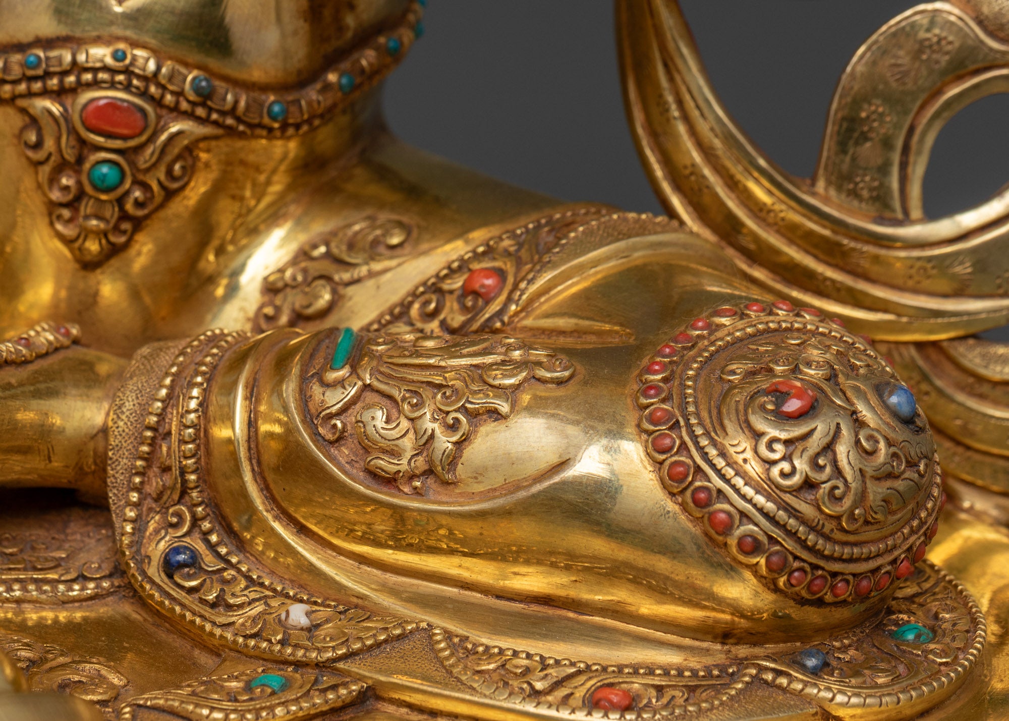 Green Tara Statue | Handcrafted Tibetan Buddhist Goddess