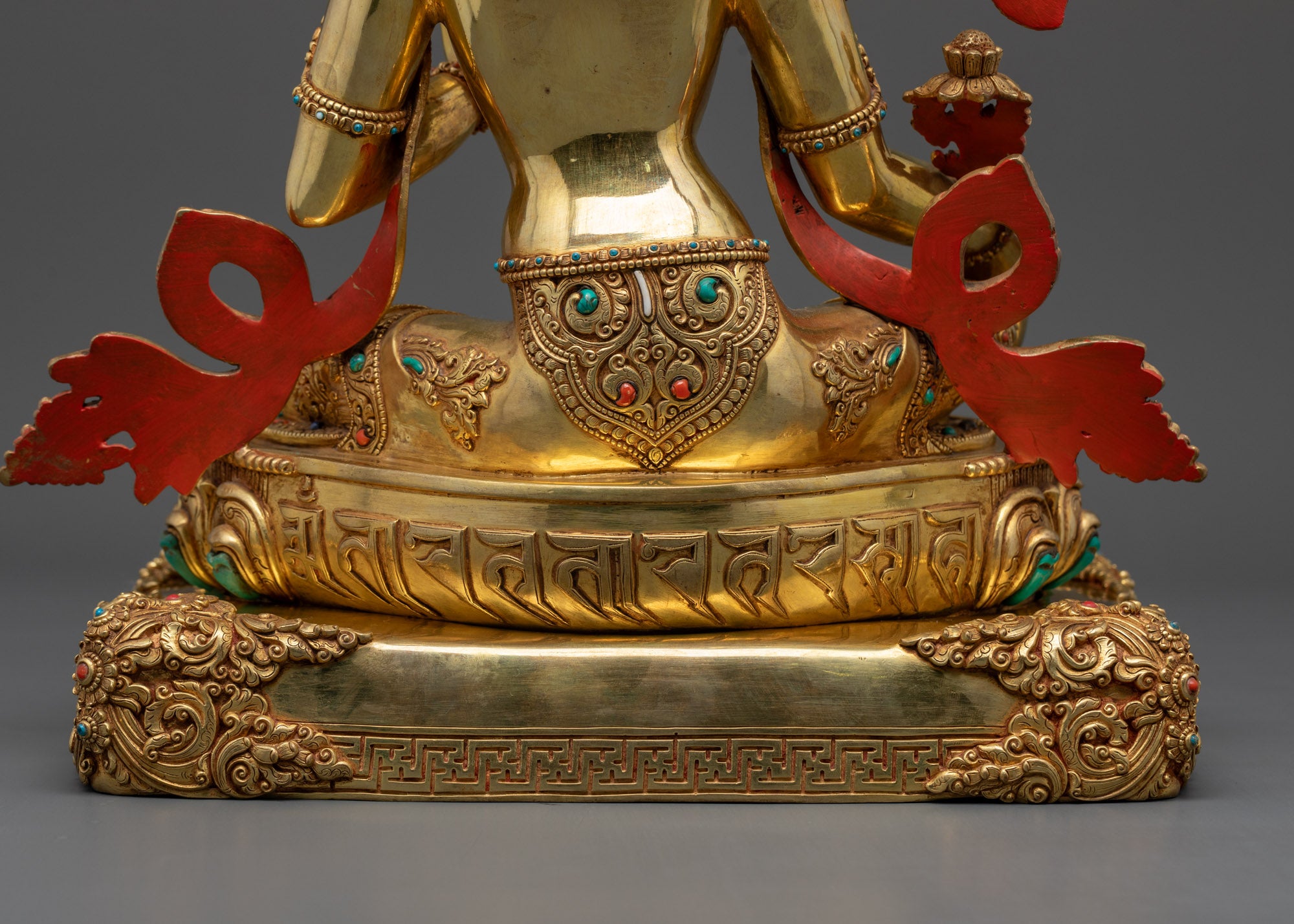 Green Tara Statue | Handcrafted Tibetan Buddhist Goddess