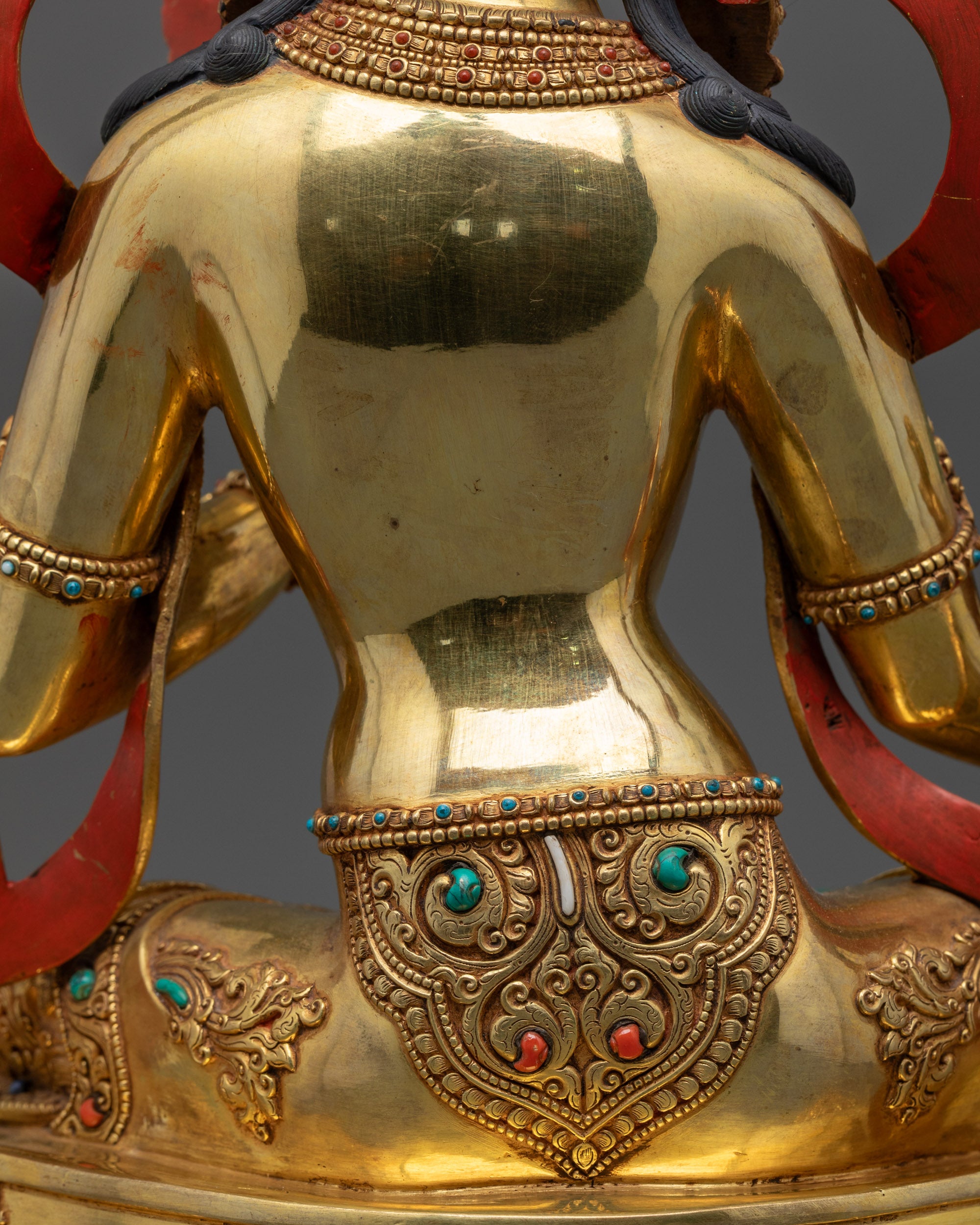 Green Tara Statue | Handcrafted Tibetan Buddhist Goddess