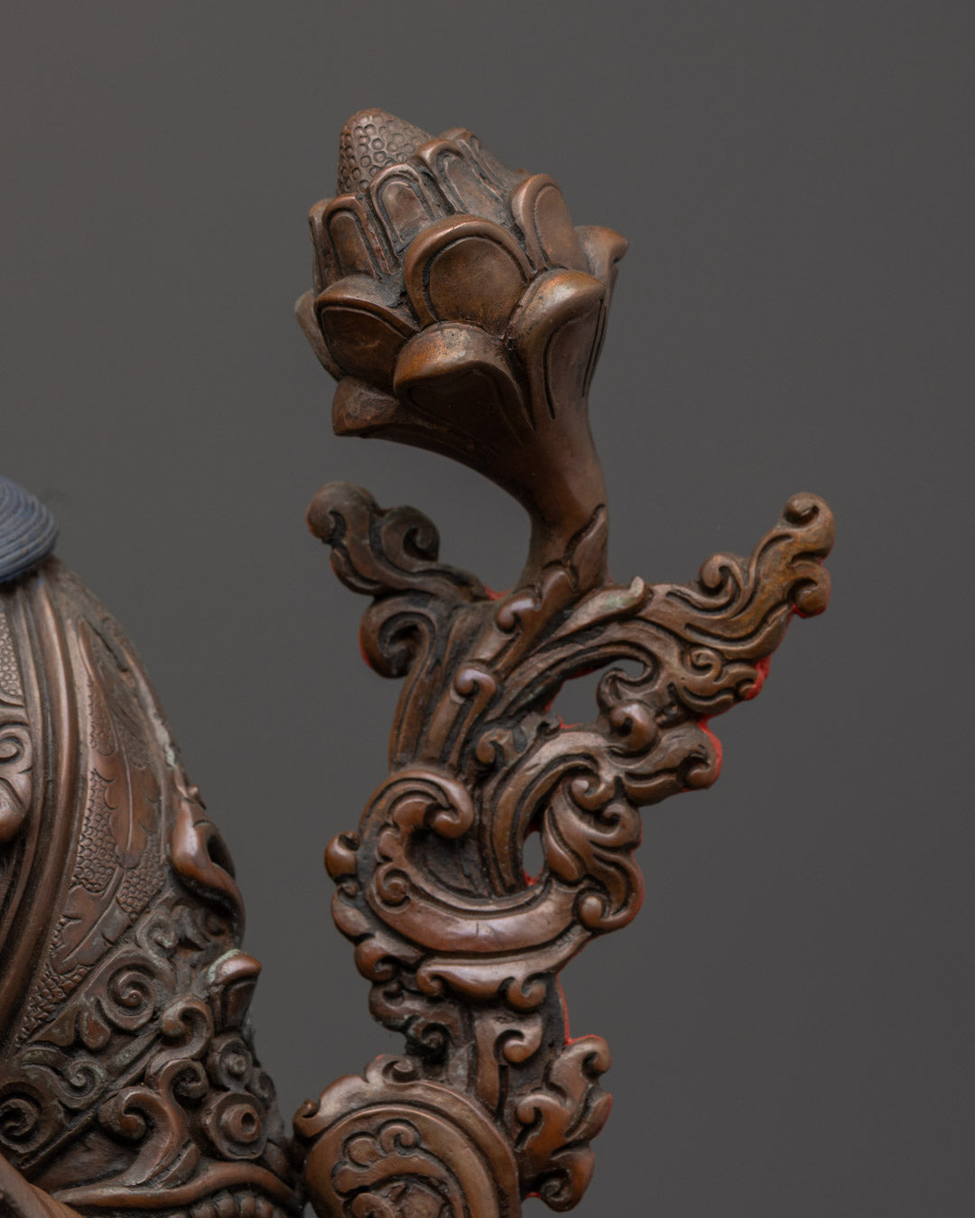 Green Tara Mantra Statue | Handmade Buddhist Sculpture