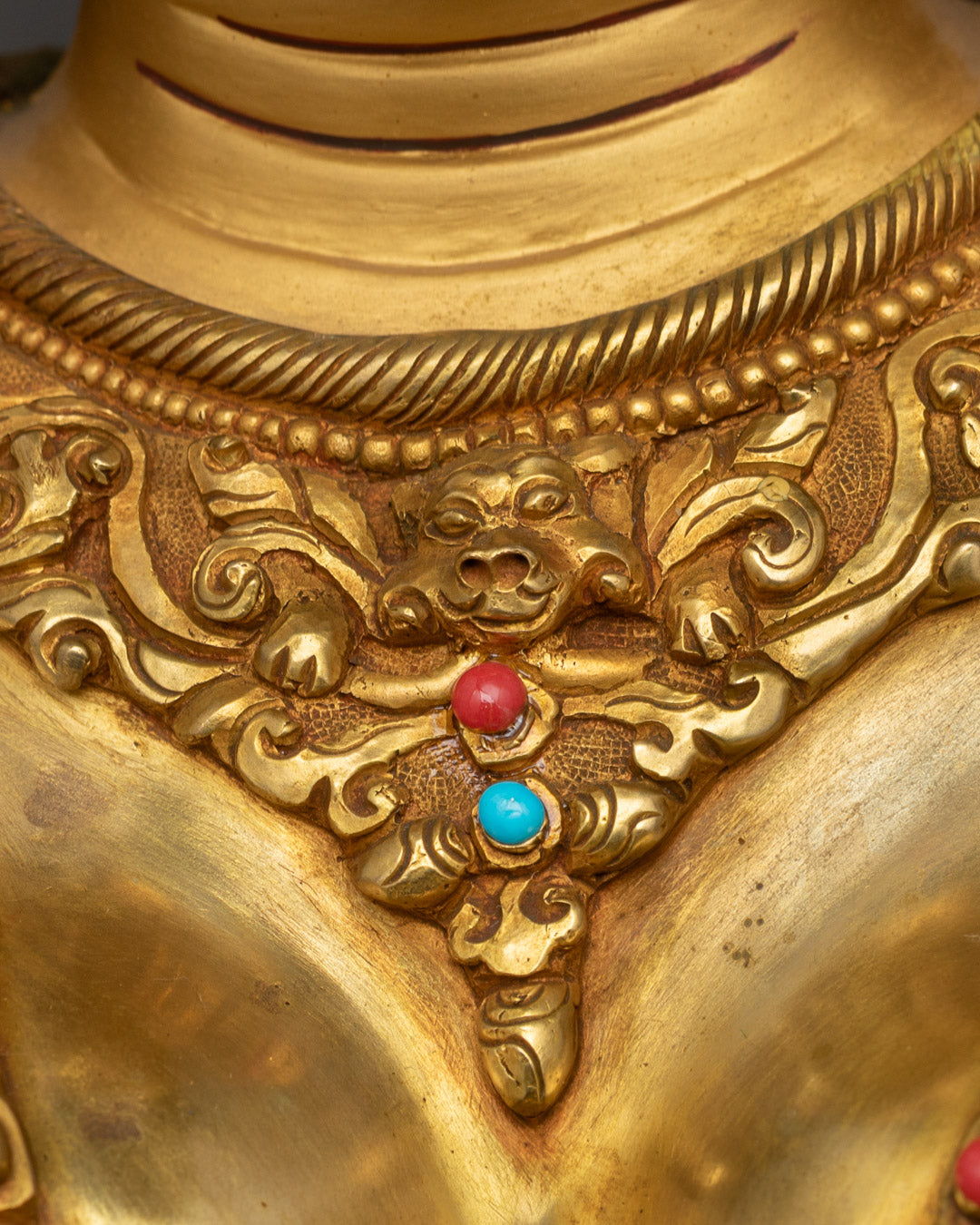 Authentic Buddhist Green Tara Statue