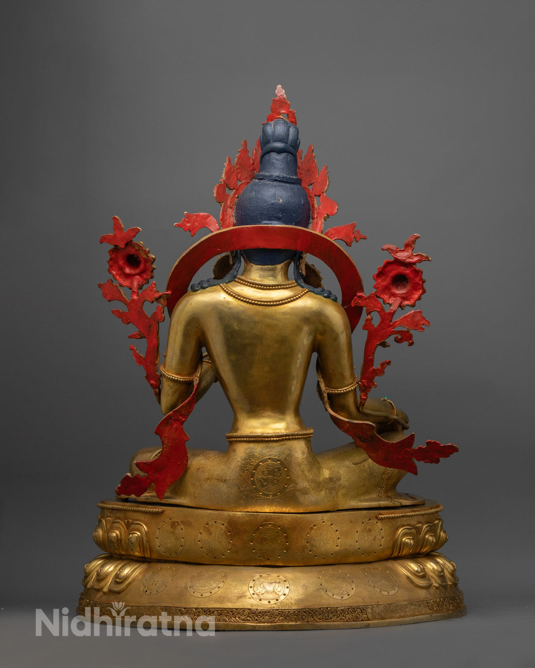 Authentic Buddhist Green Tara Statue