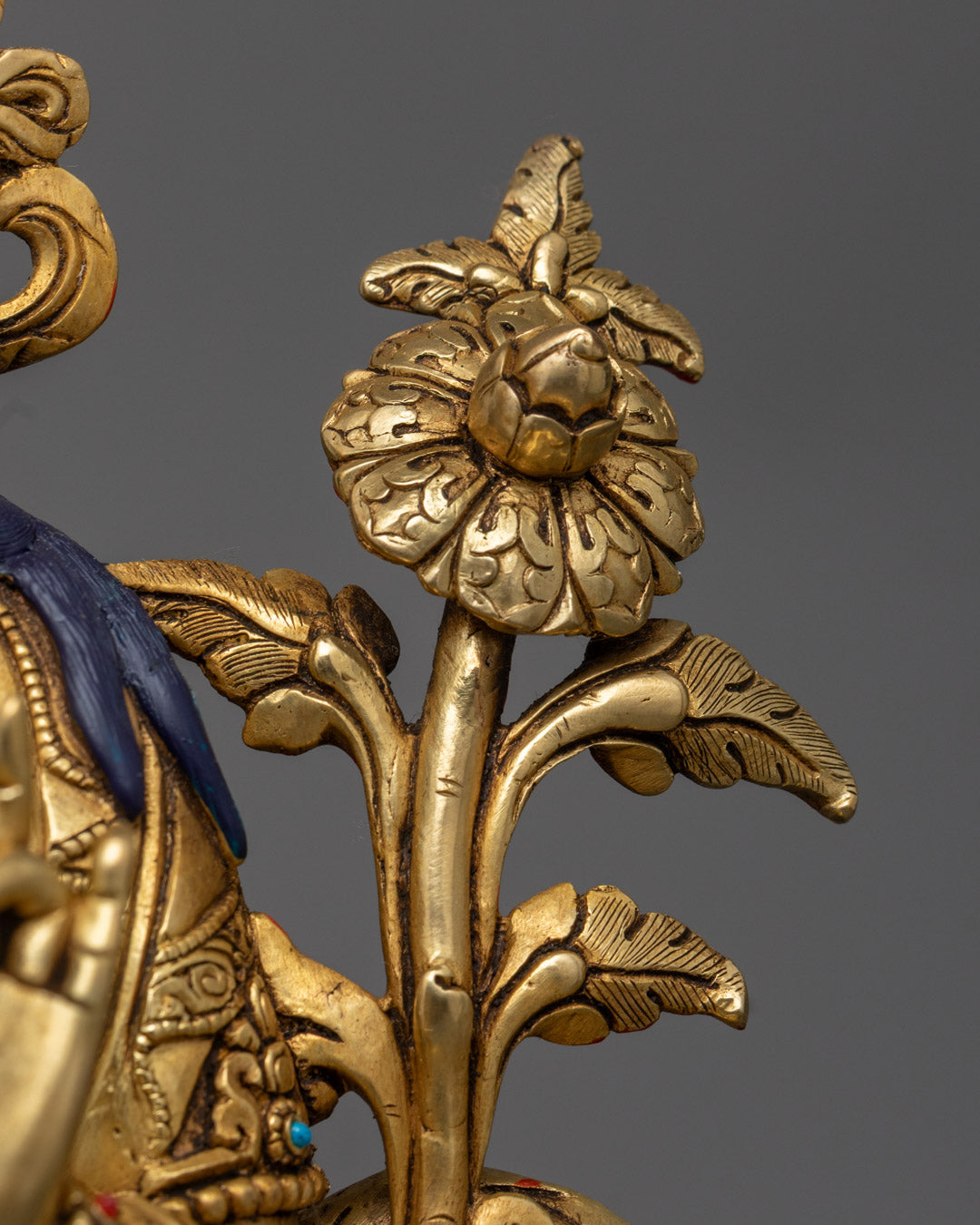 Tibetan Green Tara Statue | Pure Handmade Bodhisattva of Compassion