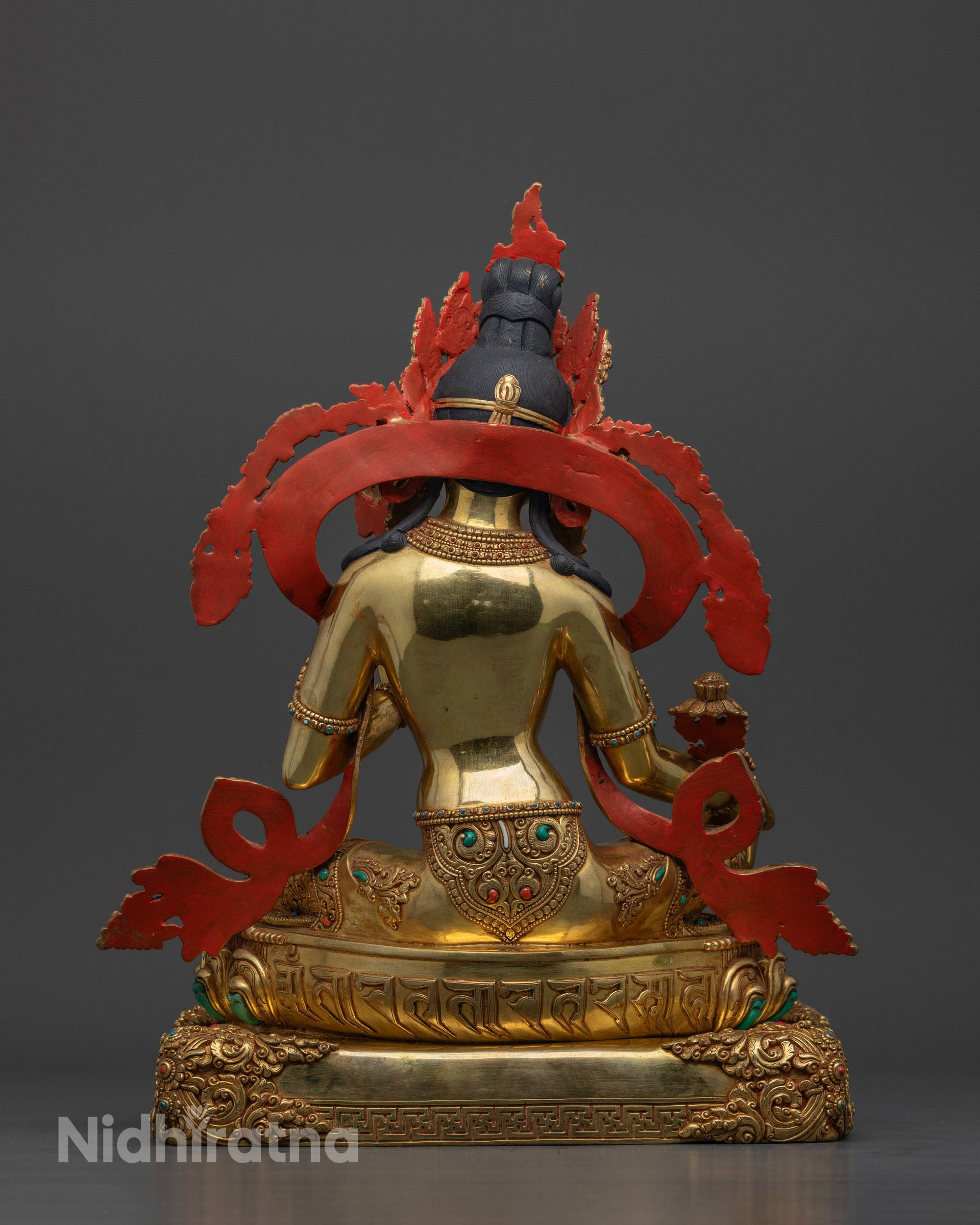 Green Tara Statue | Handcrafted Tibetan Buddhist Goddess