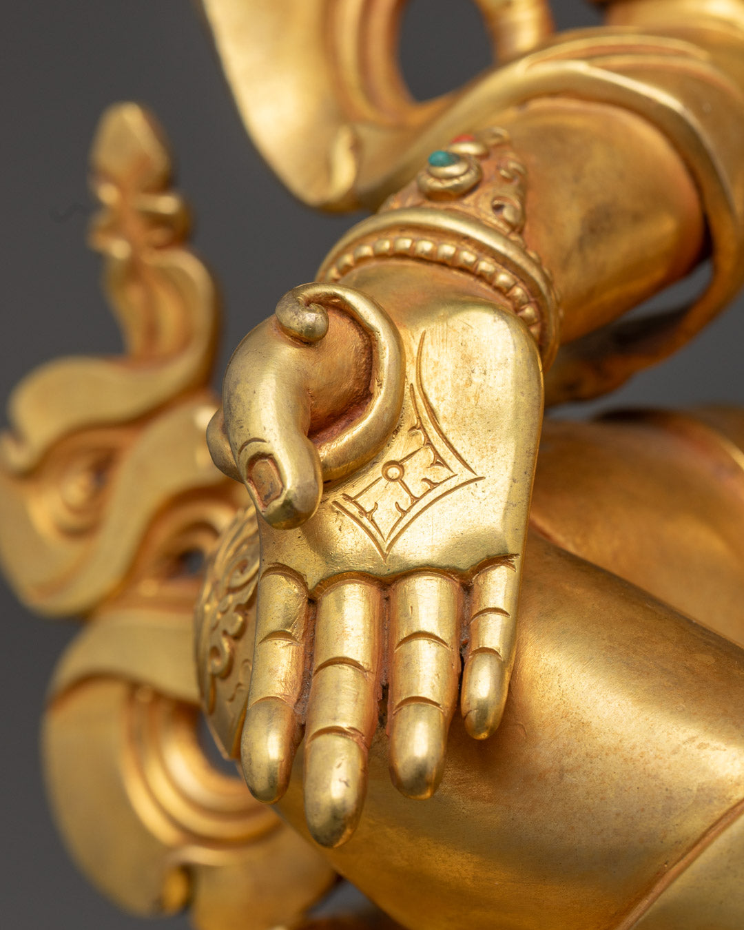 Authentic Green Tara Statue | Artisan-Made in Patan