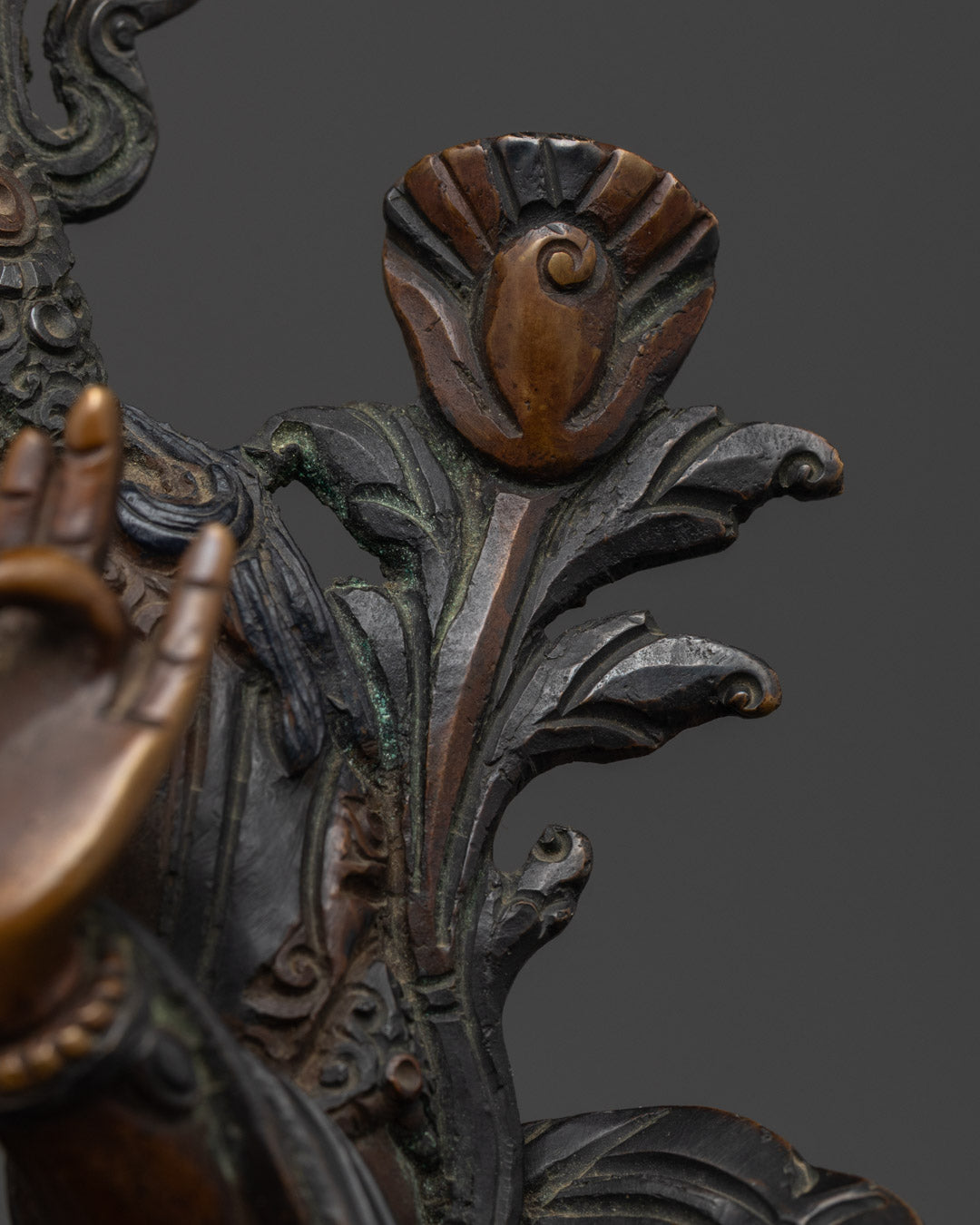 Green Tara Statue | Handcrafted Spiritual Art for Protection
