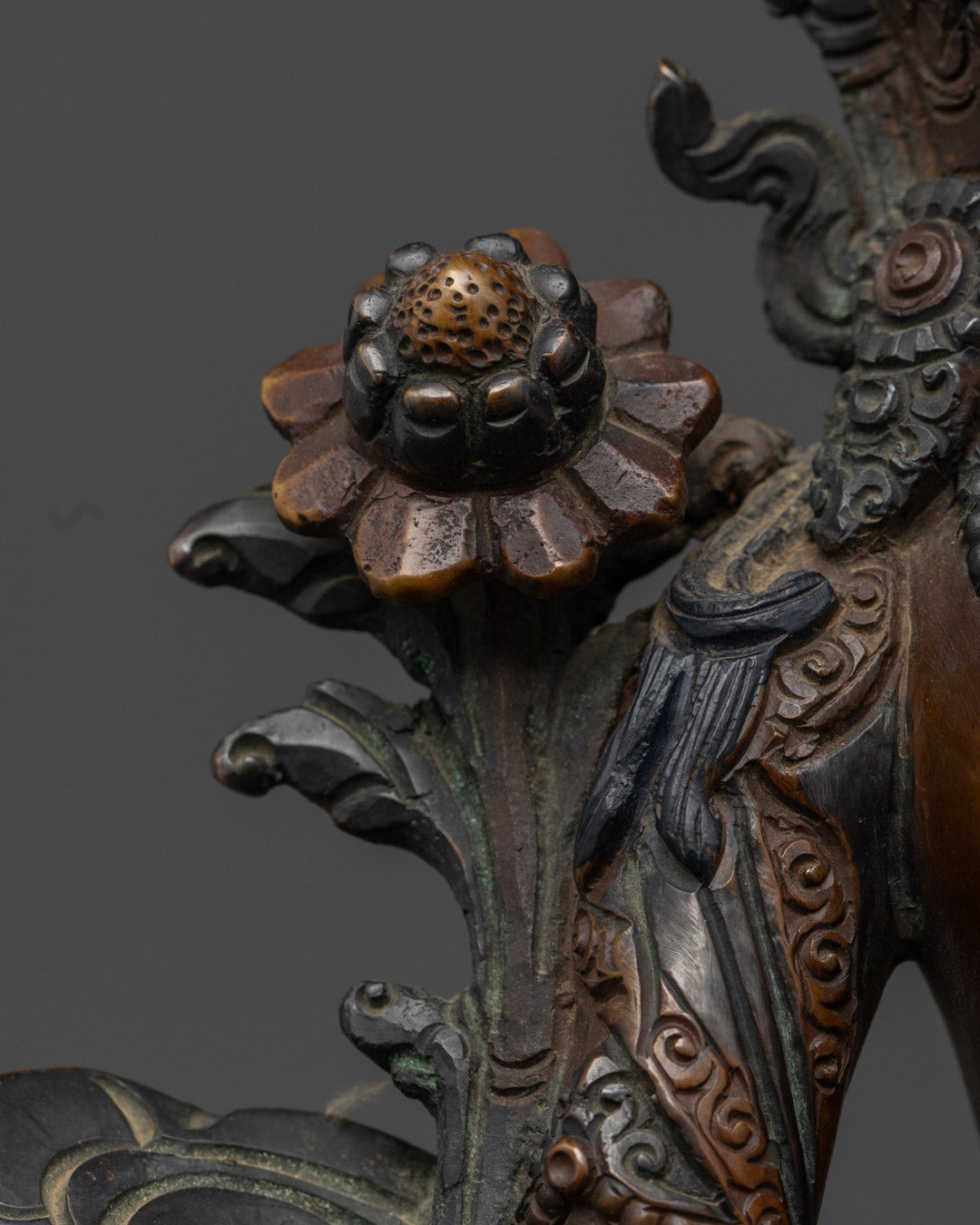 Green Tara Statue | Handcrafted Spiritual Art for Protection