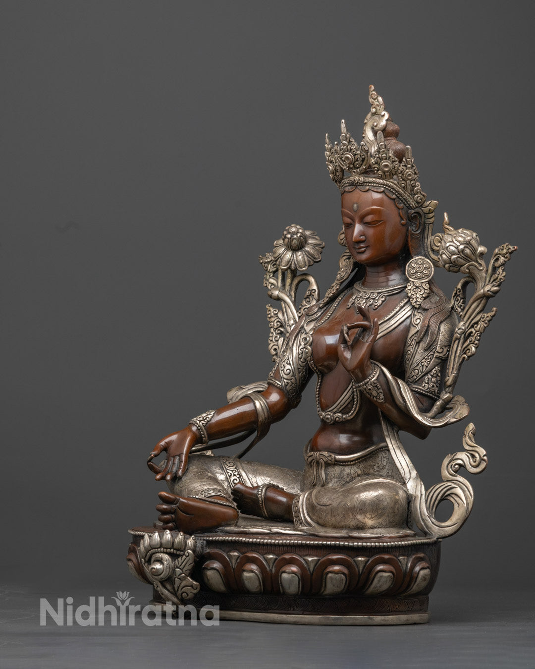 Green Tara Statue | Master Artisan Crafted