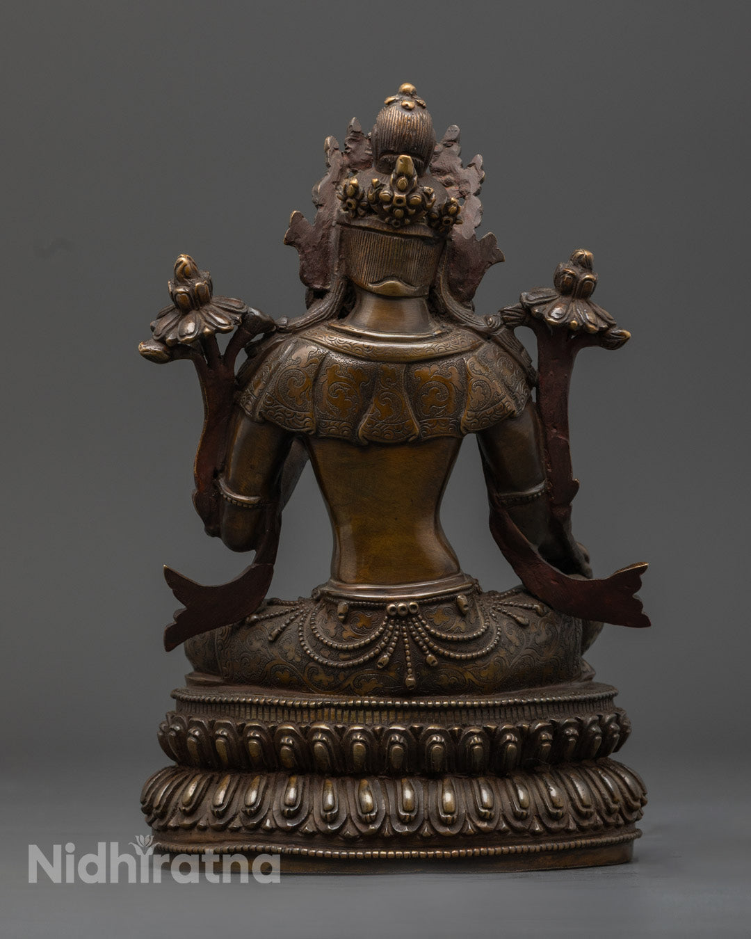 Nepalese Green Tara Statue | Handcrafted Buddhist Art