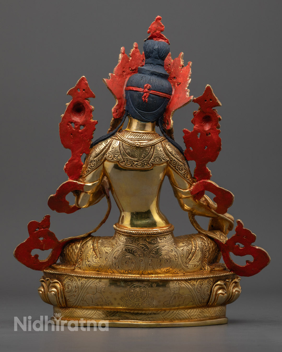 Tibetan Green Tara Statue | Handcrafted Tibetan Deity