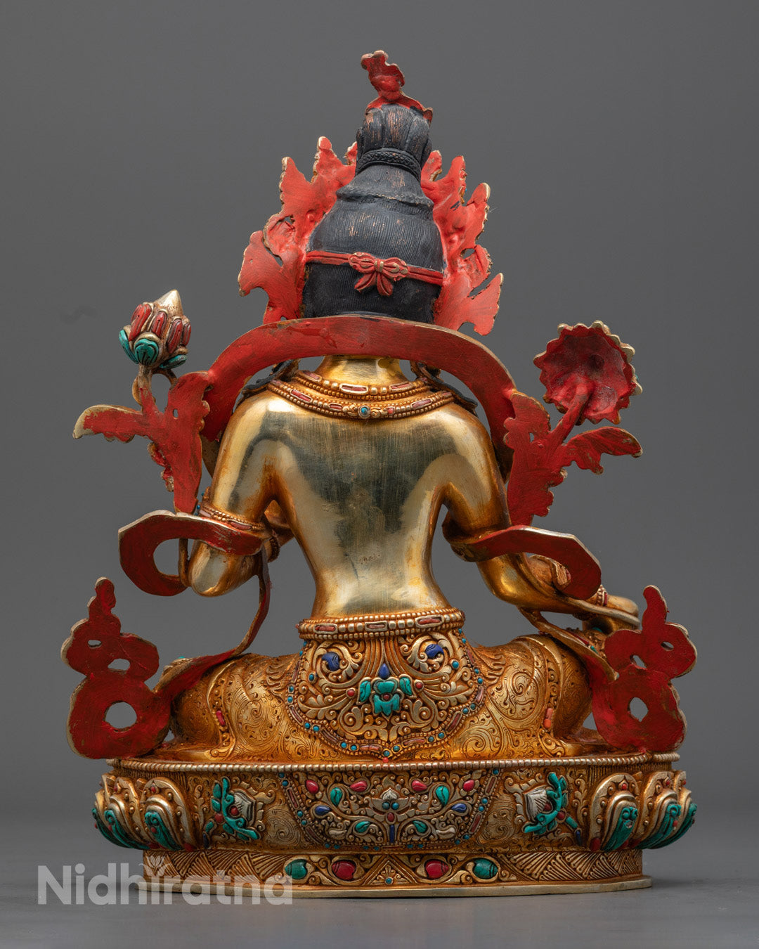 Green Tara Buddha Statue for Spiritual Protection