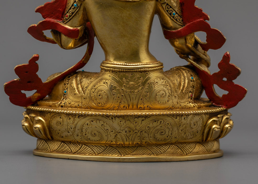 Shop Green Tara Statue | 24k Gold-Plated Goddess of Protection