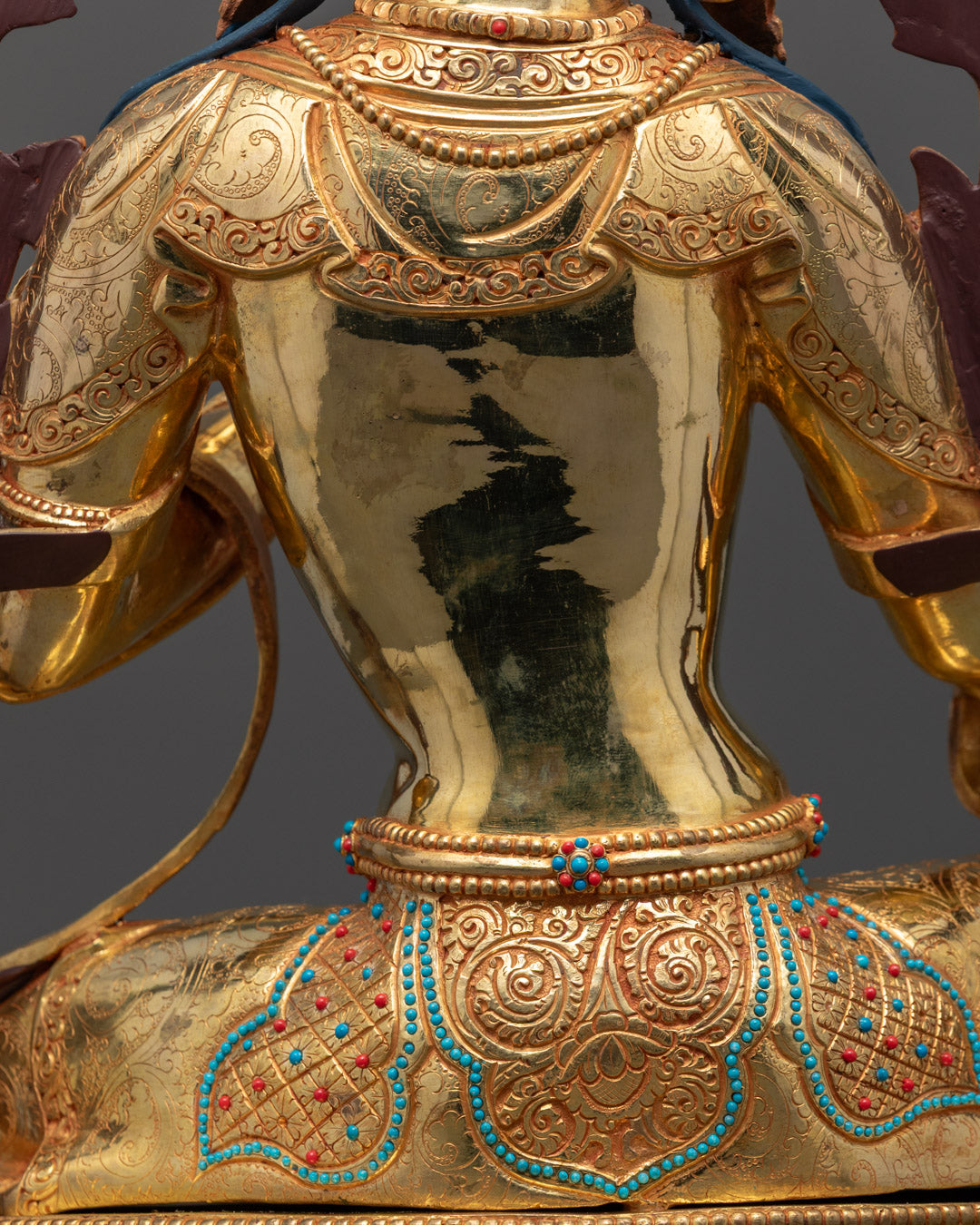 Green Tara Statue | Exquisite Hand-Carved Art from Nepal