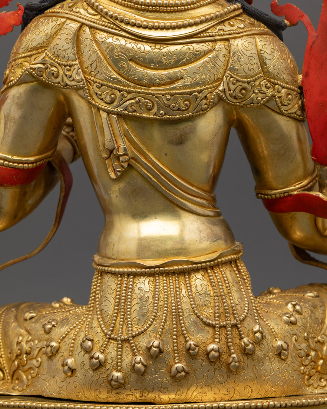 Buddhist Green Tara Statue | Hand-Carved Sculpture