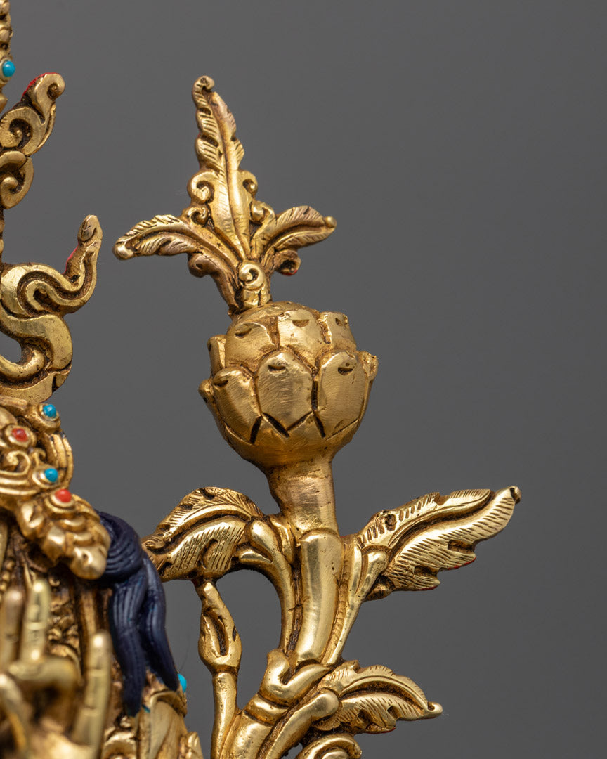 Green Tara Statue | Beautifully Crafted Tibetan Goddess Figurine