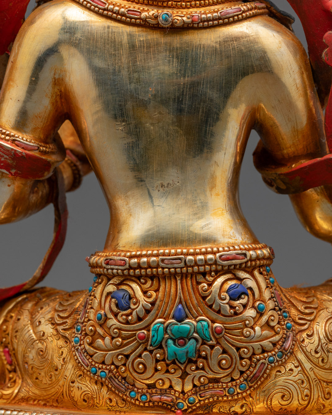 Green Tara Buddha Statue for Spiritual Protection