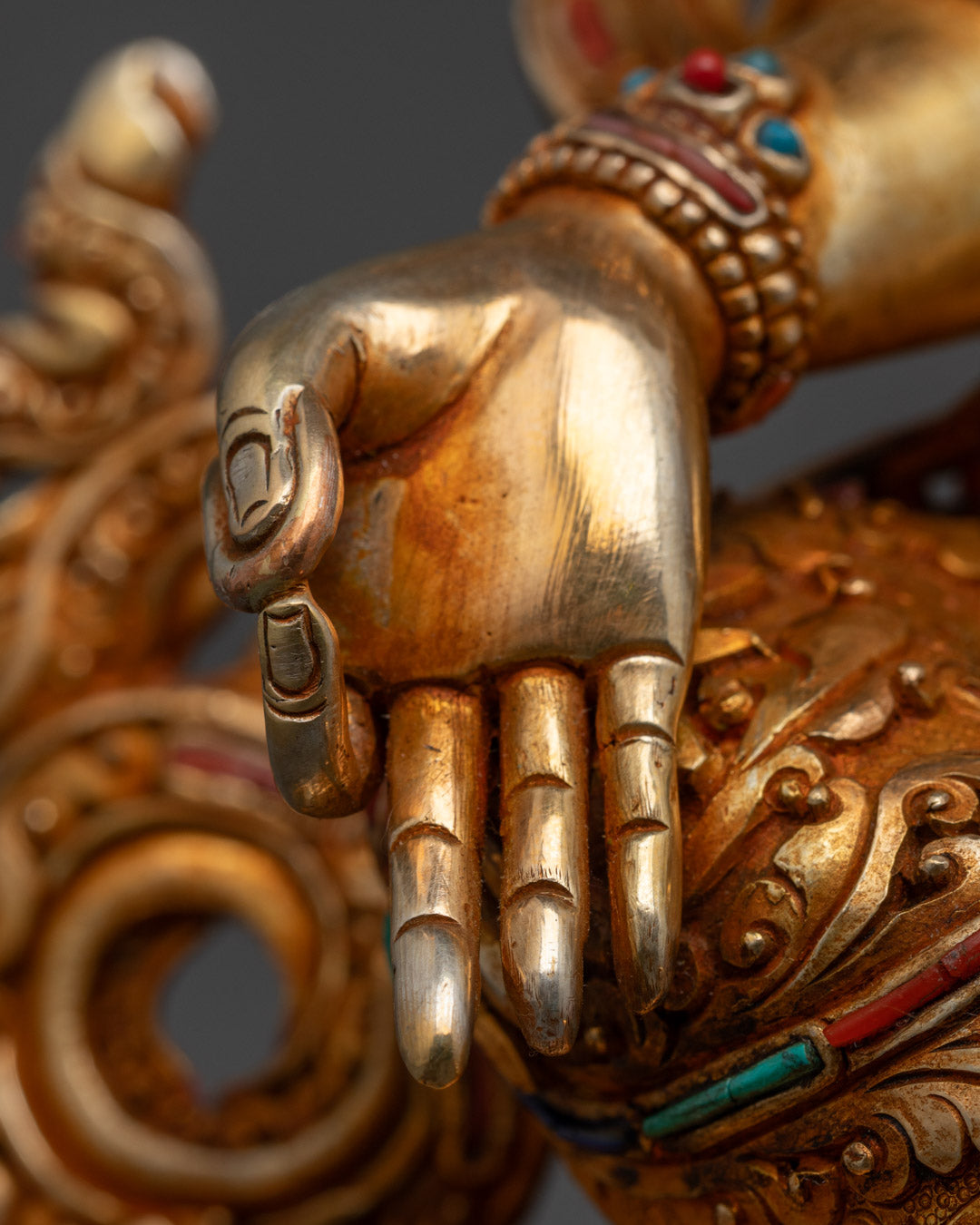 Green Tara Buddha Statue for Spiritual Protection