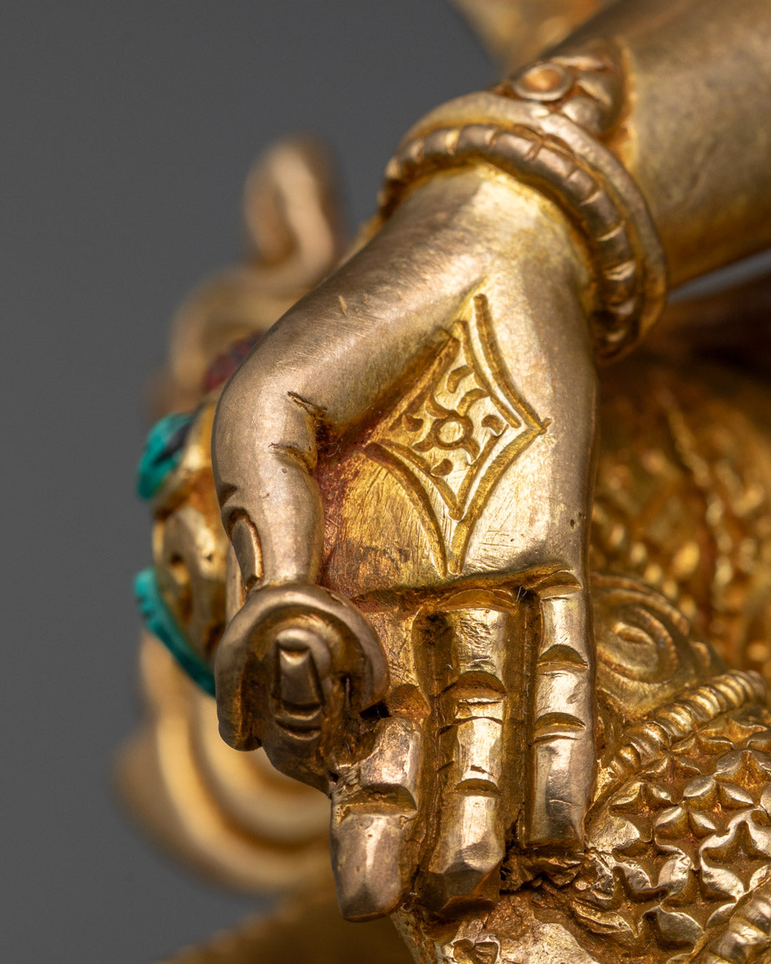 Green Tara Statue | Buddhist Art for Strength