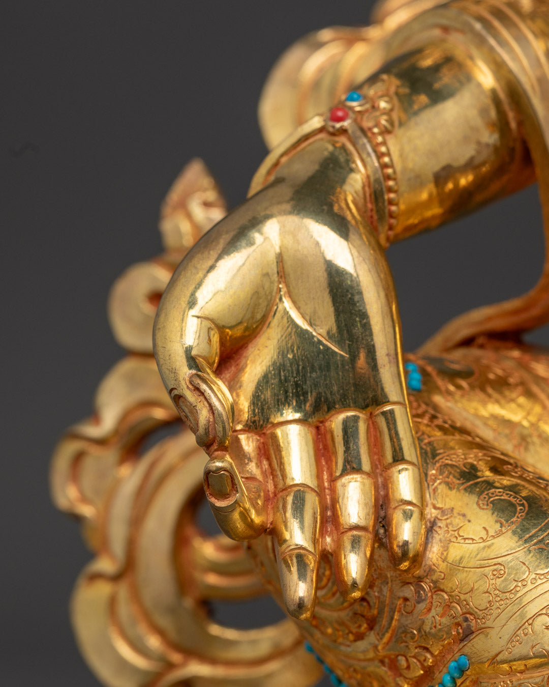 Green Tara Statue | Exquisite Hand-Carved Art from Nepal