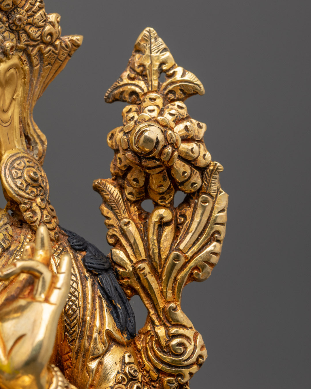 Tibetan Green Tara Statue | Handcrafted Tibetan Deity