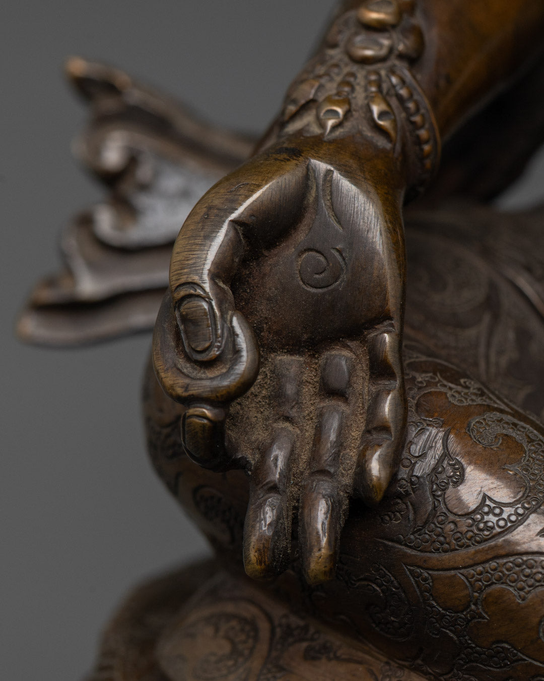 Nepalese Green Tara Statue | Handcrafted Buddhist Art