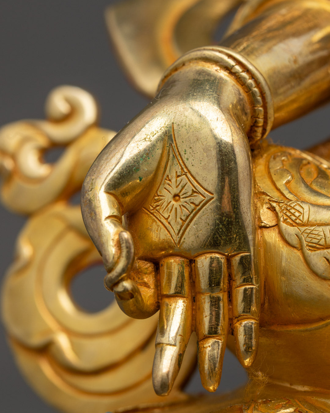 Green Tara Statue for Meditation | Handmade Buddhist Sculpture