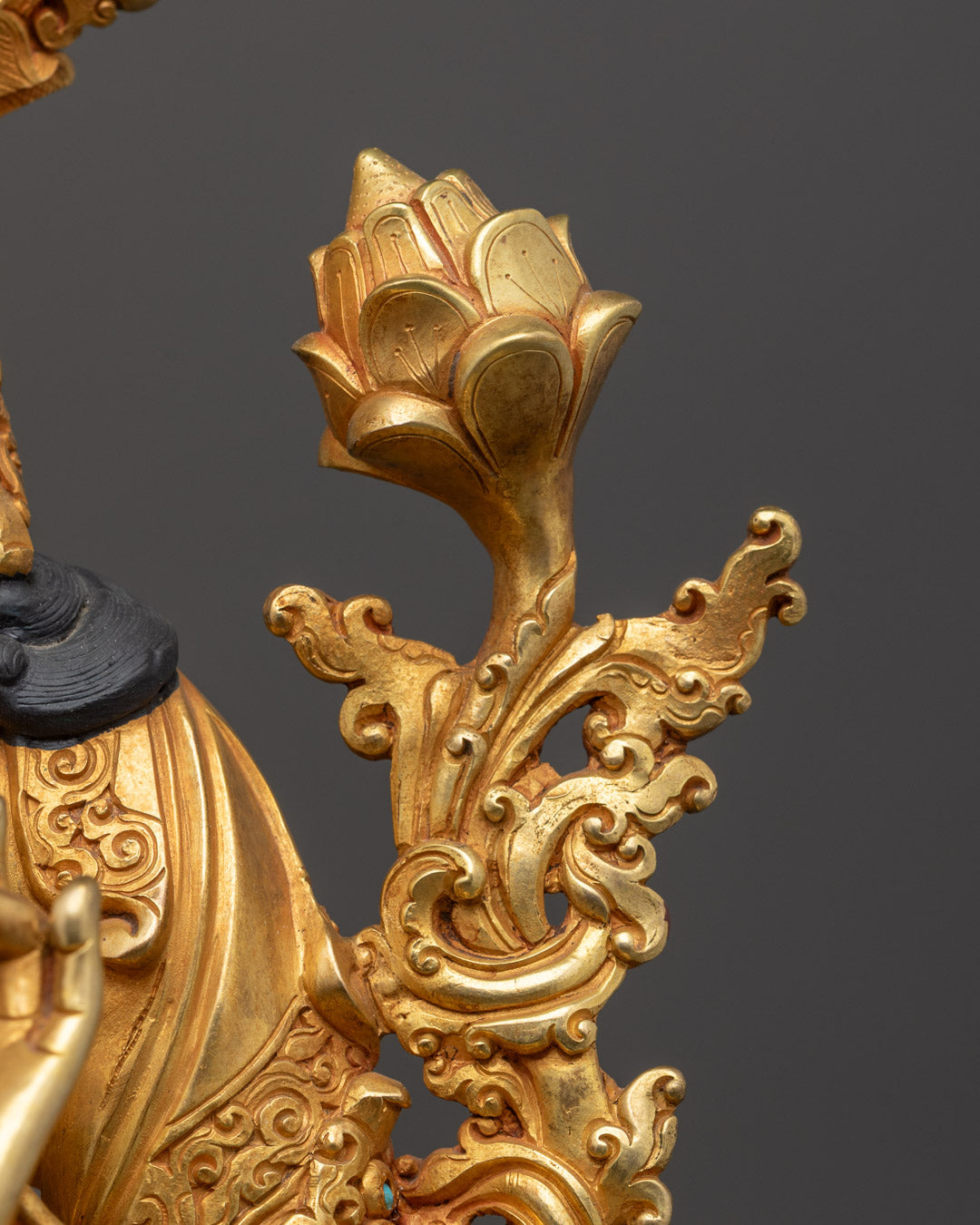 Authentic Green Tara Statue | Artisan-Made in Patan