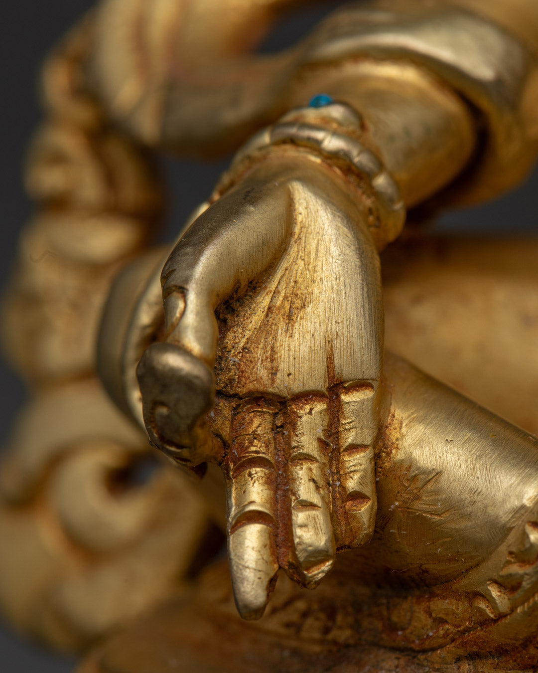 Green Tara Statue | Himalayan Tara Sculpture