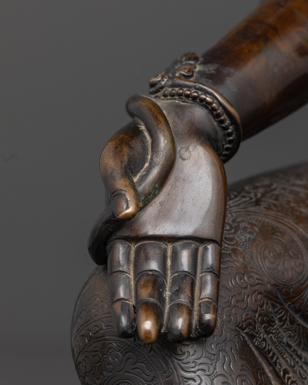 Handcrafted Green Tara Statue | Himalayan Artwork