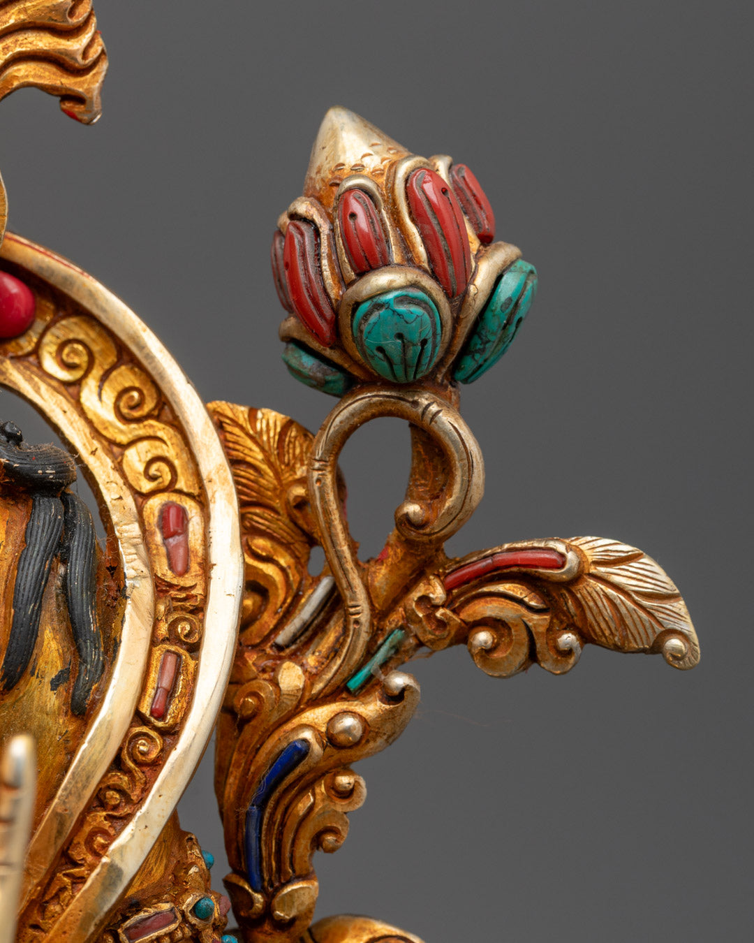 Green Tara Buddha Statue for Spiritual Protection