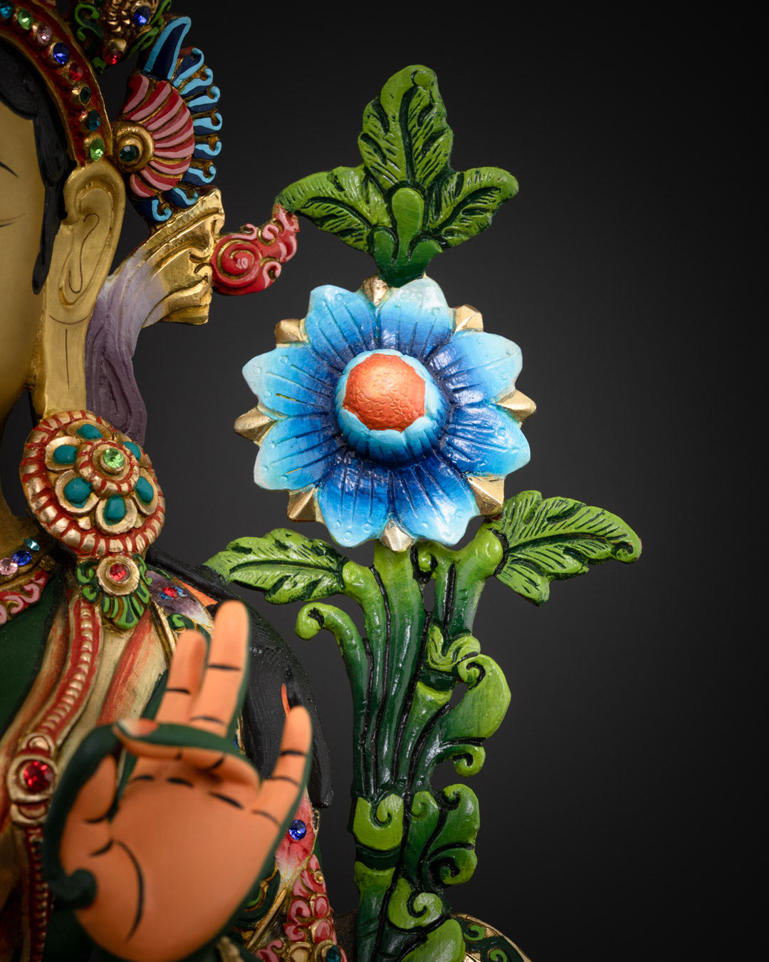 Beautiful Green Tara Statue | Masterpiece Statue