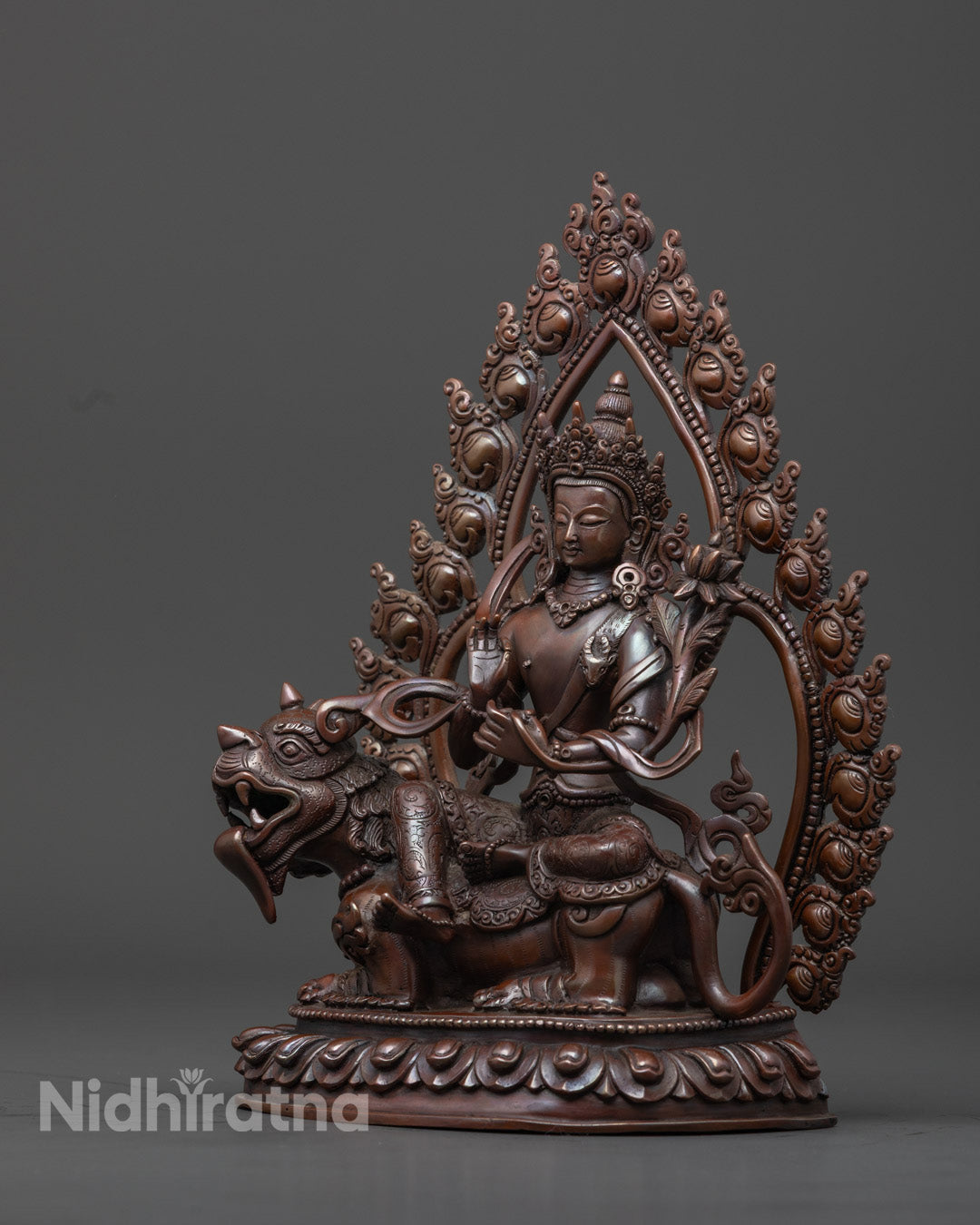 Sacred Green Tara Statue | Tibetan Buddhist Sculpture