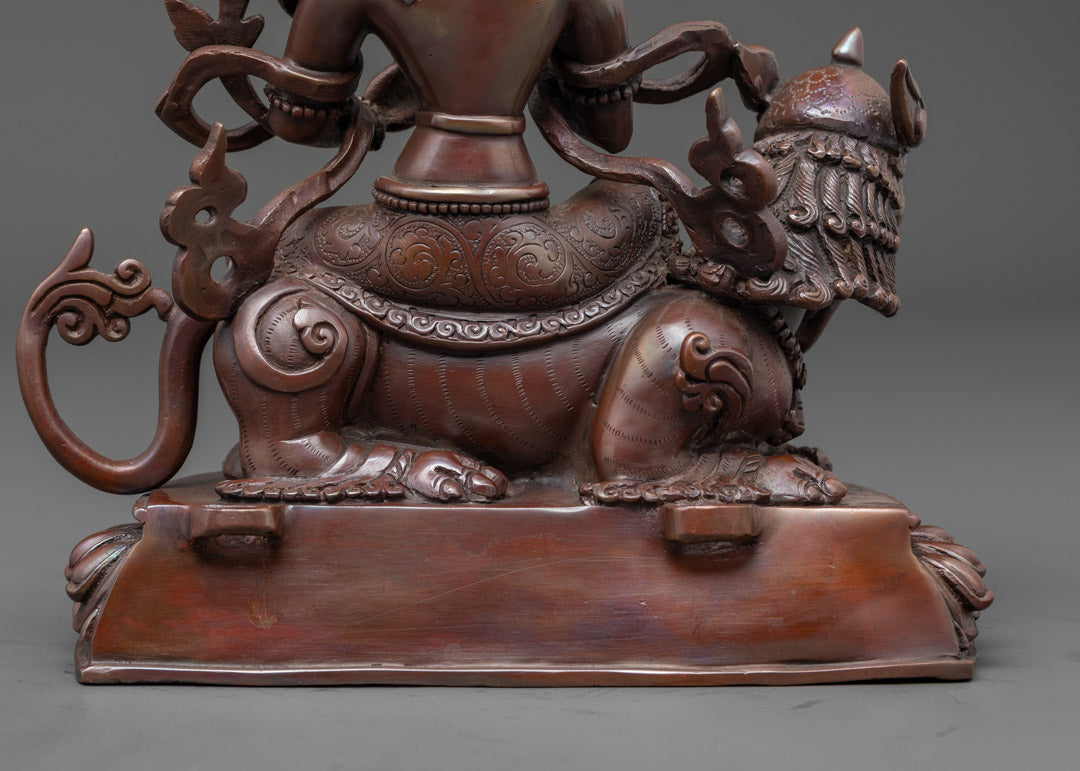 Sacred Green Tara Statue | Tibetan Buddhist Sculpture
