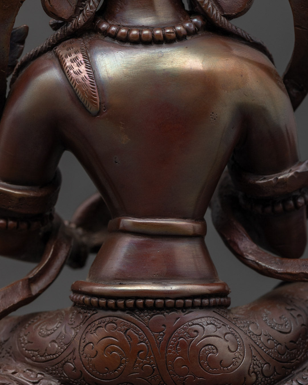 Sacred Green Tara Statue | Tibetan Buddhist Sculpture