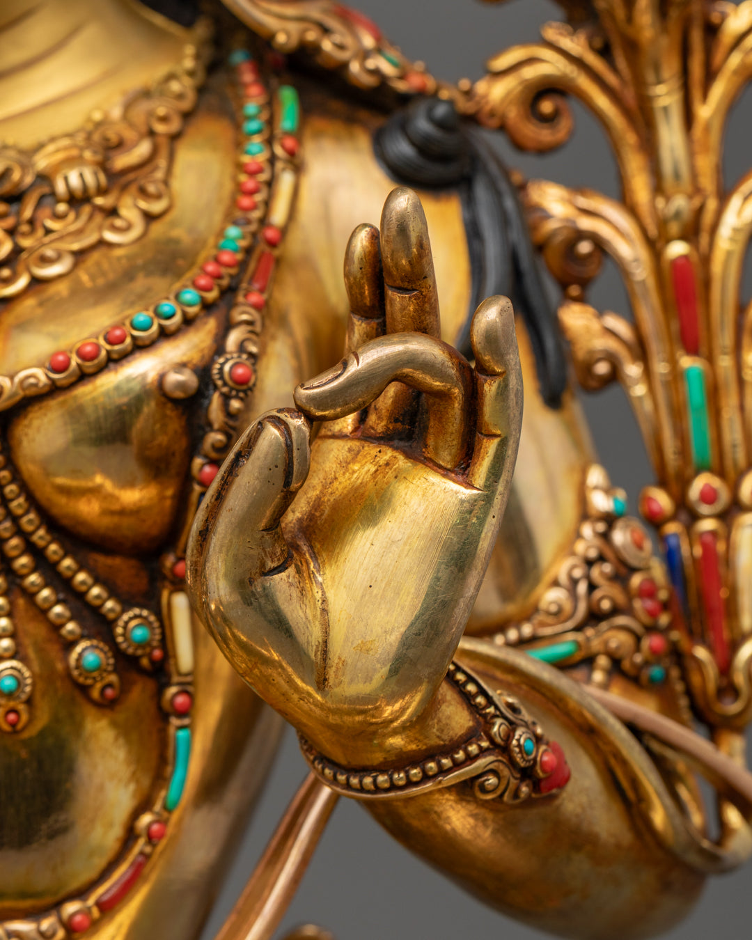 Mother Green Tara Sculpture | Mother of All Buddhas