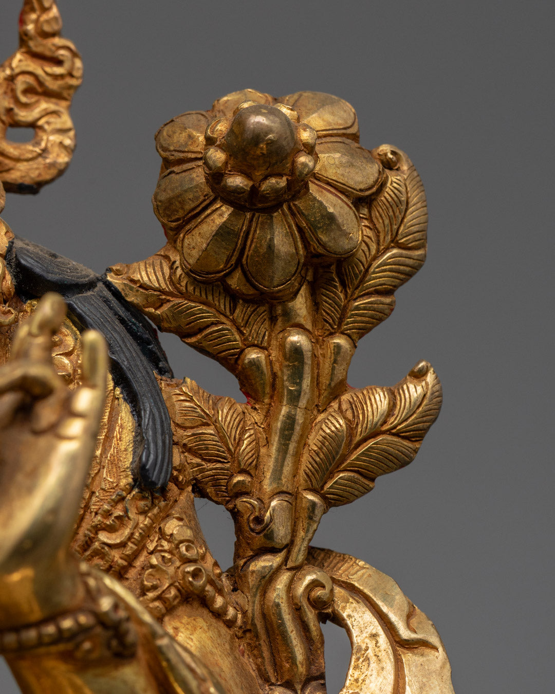 Authentic Green Tara Statue | Handmade Nepalese Sculpture