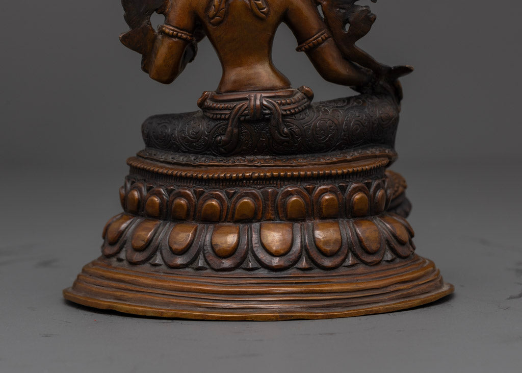 Green Tara Statue – Handcrafted Spiritual Decor | Tibetan Art