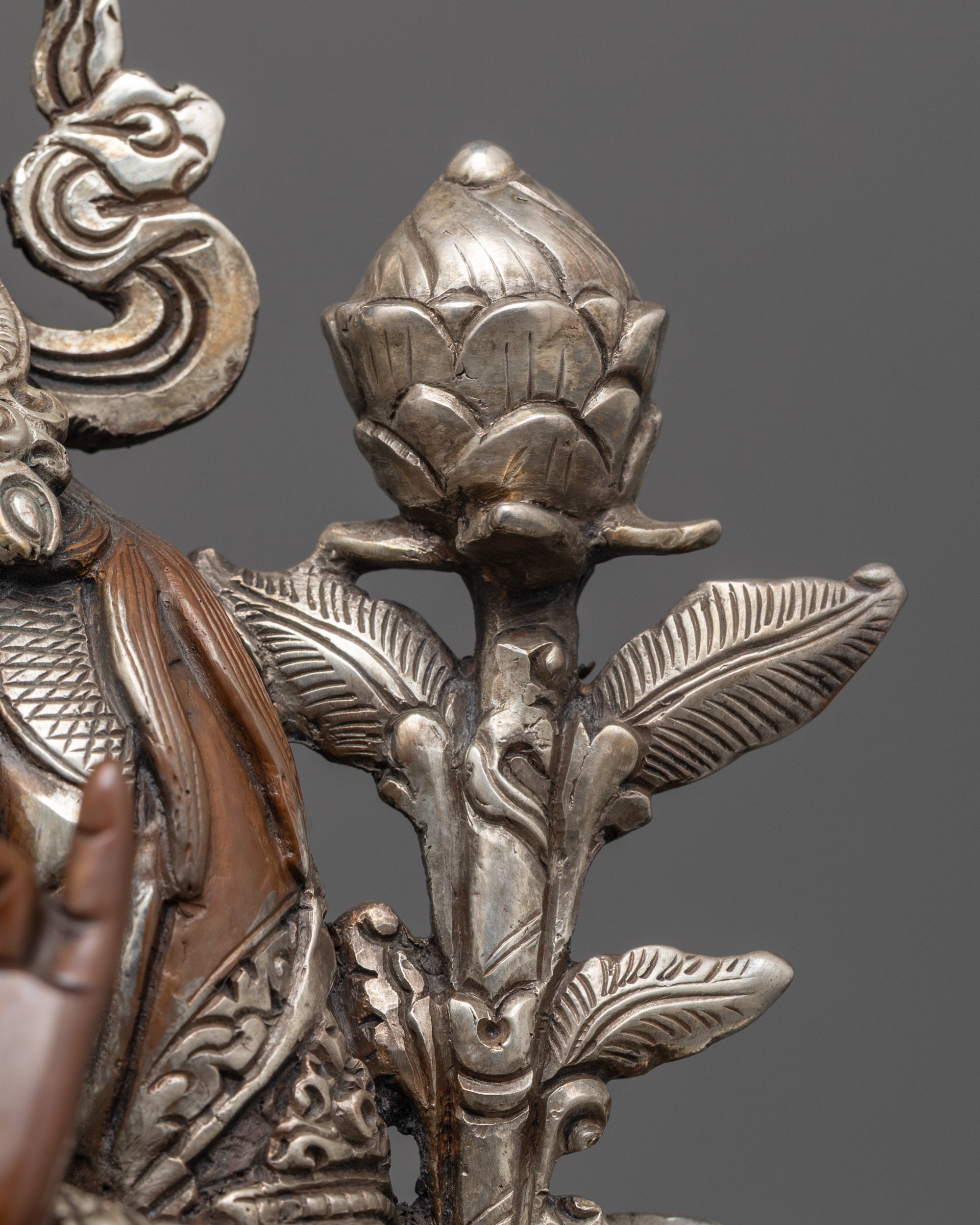 Sacred Green Tara Statue | Oxidized Buddhist Goddess Idol