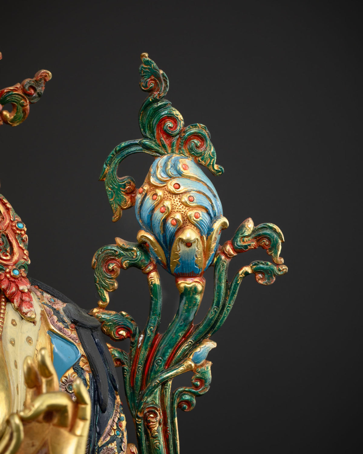 Green Tara Statue: Invoke Healing & Compassion
